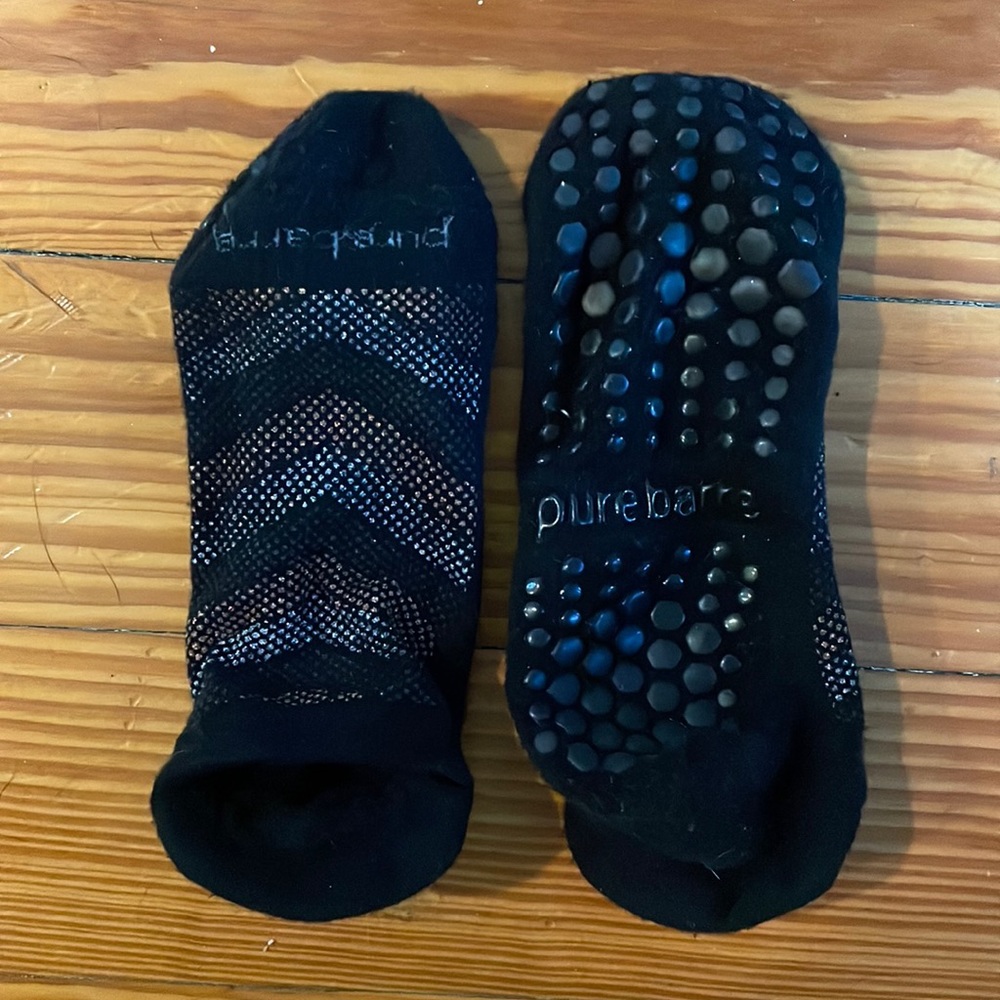 Sparkly Pure Barre Socks
